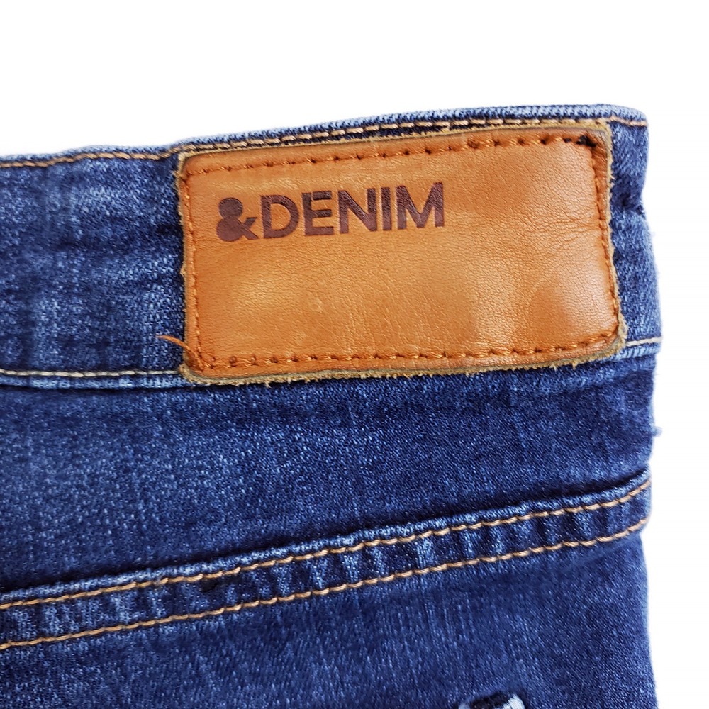 H&M &Denim Jeans Skinny High Waist Blue Size 28 Inseam 34 - Picture 9 of 9